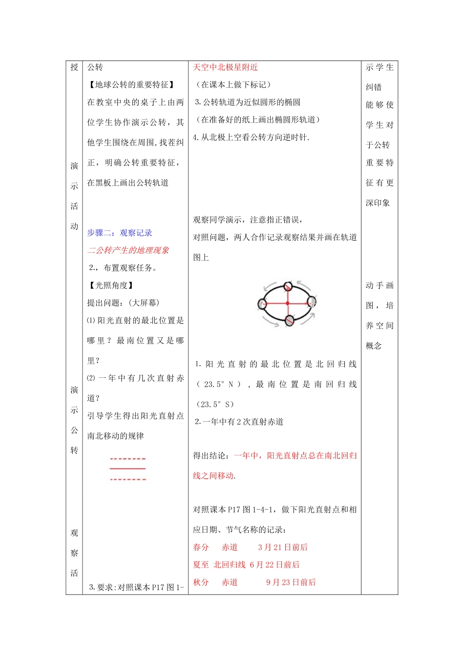 -七年级地理上册 第一章 活动课 太阳光直射、斜射对地面获得热量的影响优秀教案（新版）商务星球版-（新版）商务星球版初中七年级上册地理教案_第2页