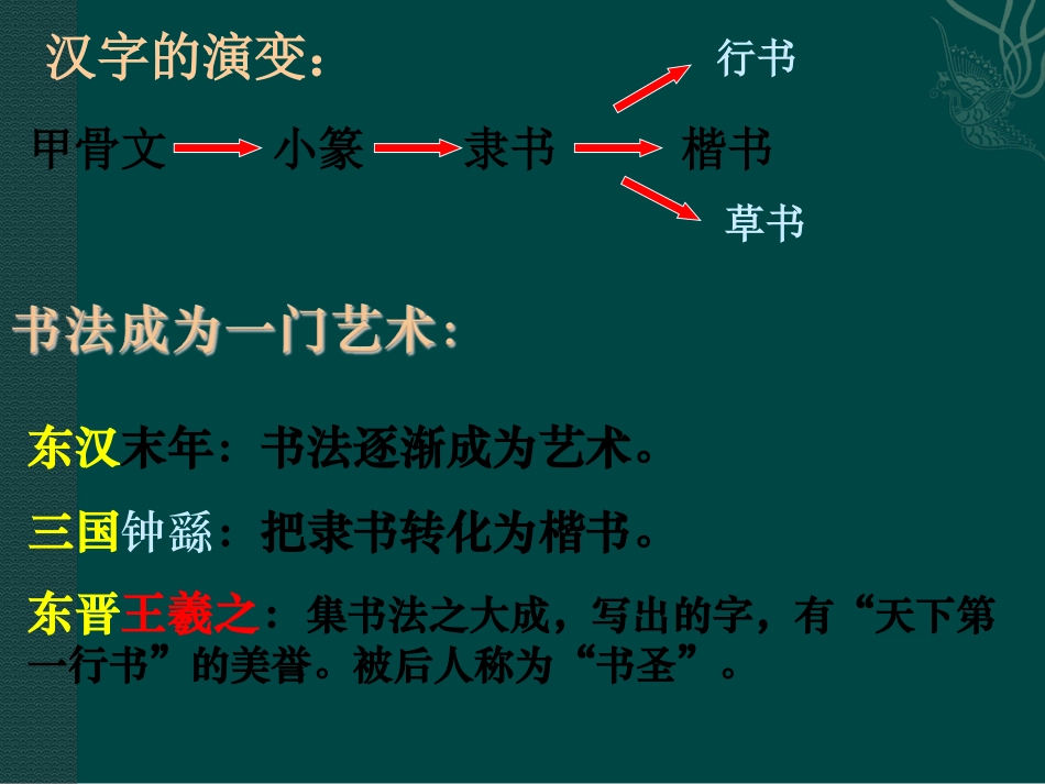 七年级历史：第23课 魏晋南北朝的艺术 教案冀教版_第3页