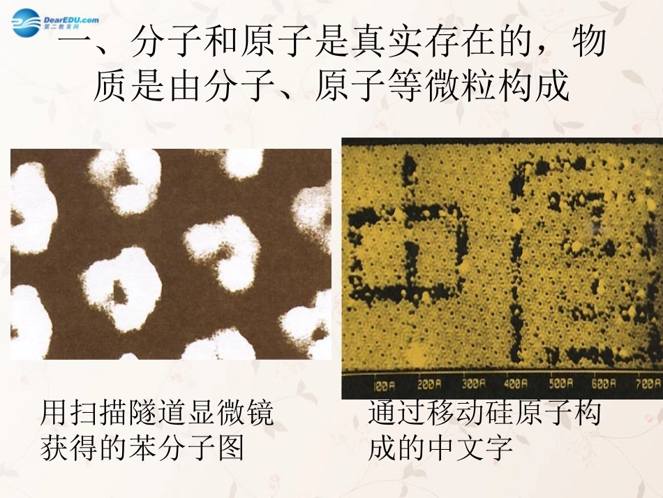 九年级化学上册 3.1 分子和原子课件 （新版）新人教版_第2页