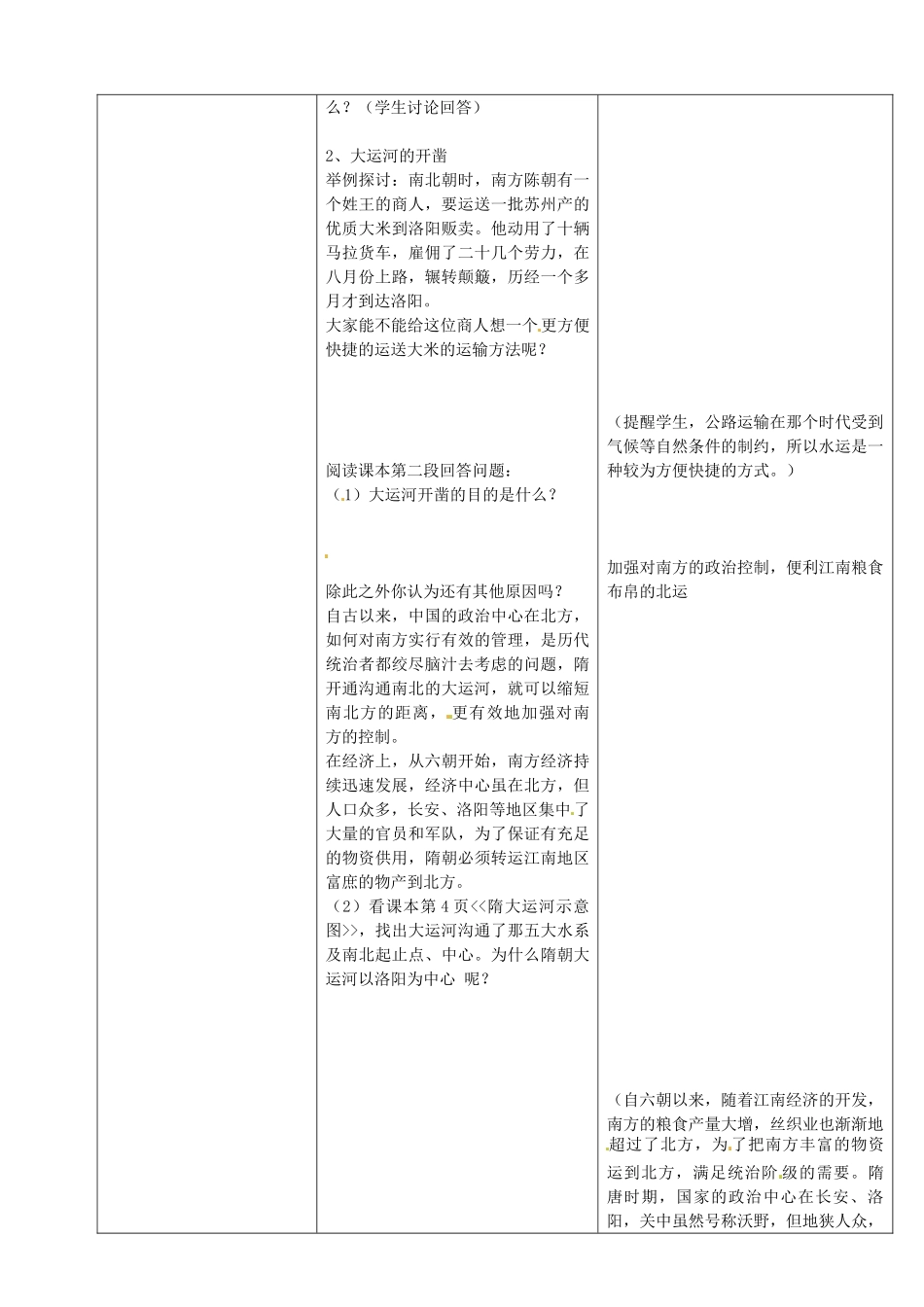 七年级历史下册 第1课 统一国家的重建教案 华东师大版-华东师大版初中七年级下册历史教案_第2页