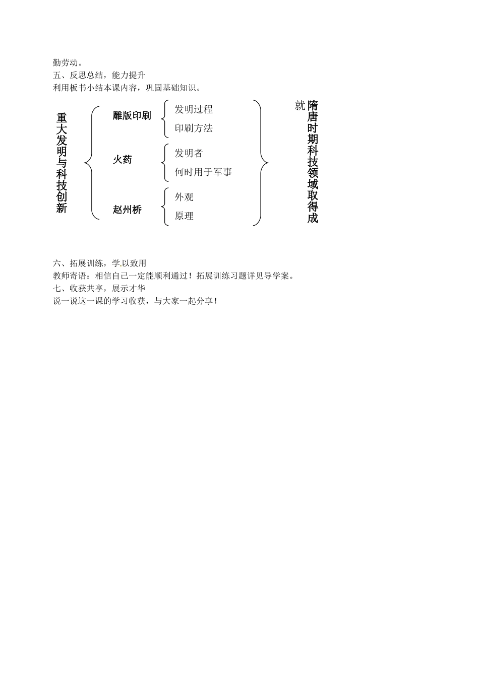 七年级历史下册 第7课 重大发明与科技创新教学设计 北师大版-北师大版初中七年级下册历史教案_第2页