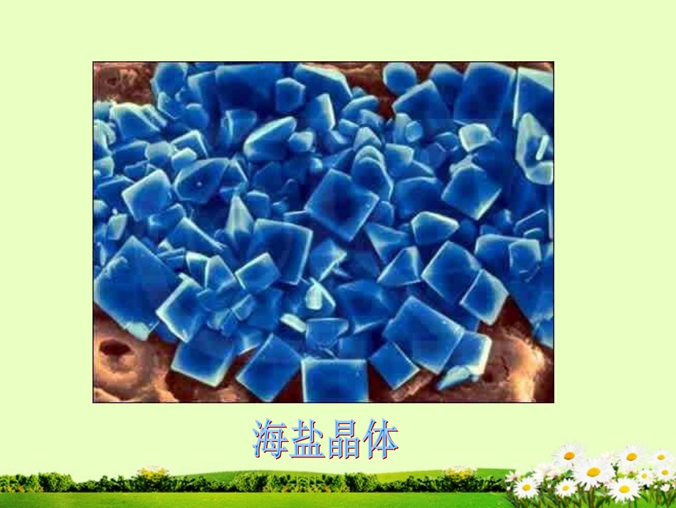 九年级化学下册 7.4 晶体生长课件1 粤教版_第3页