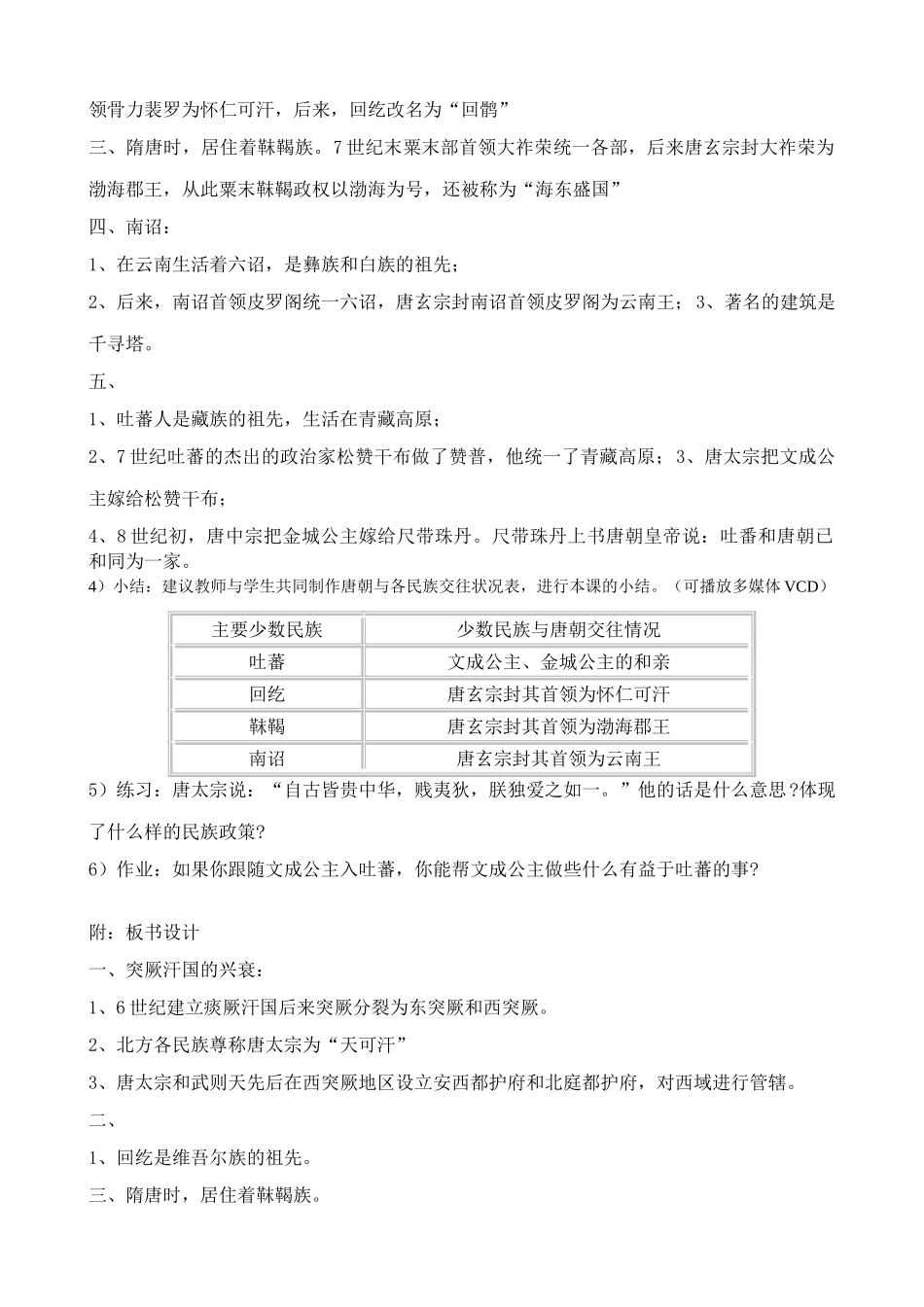 七年级历史“和同为一家”新人教版_第2页