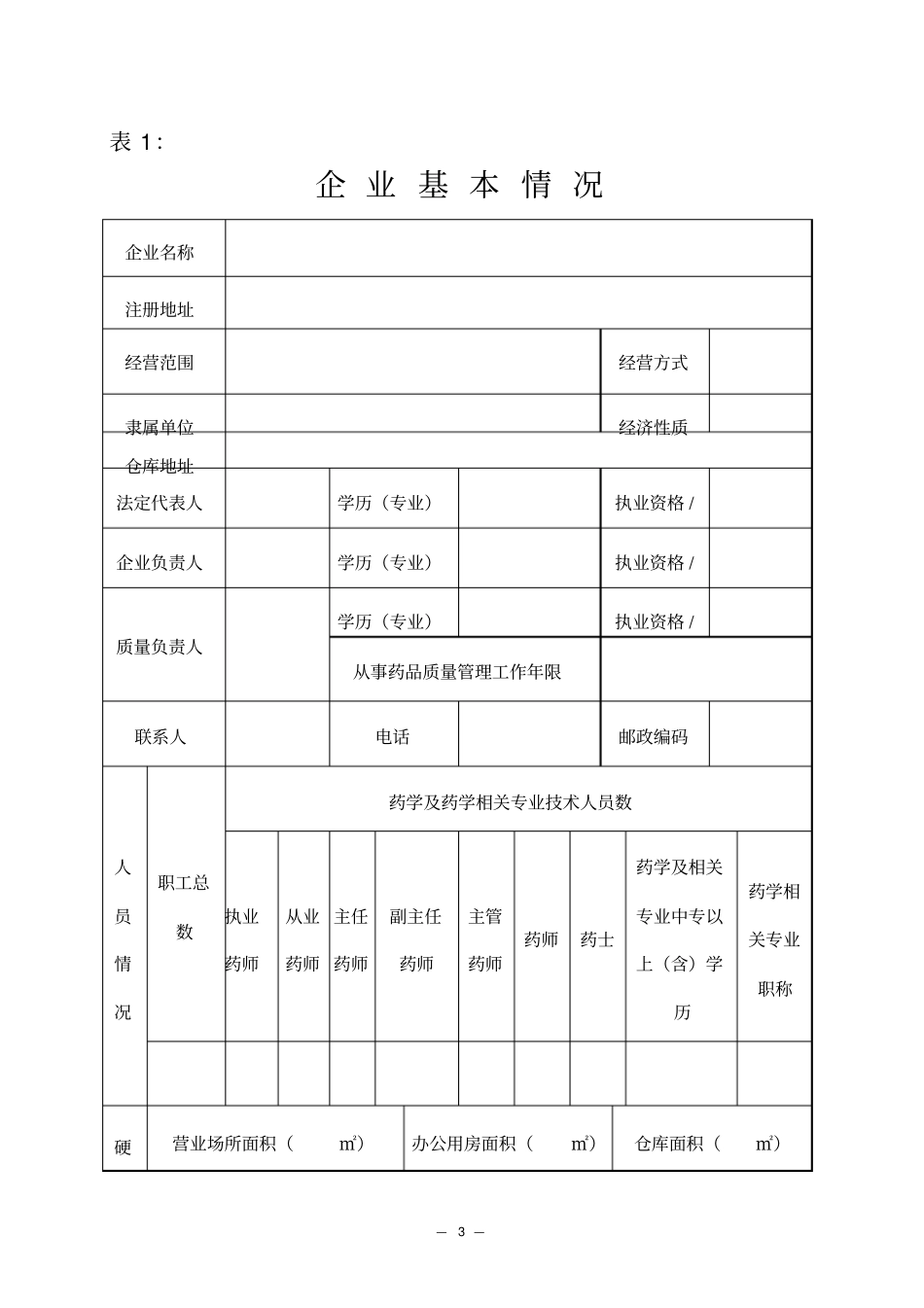 新开办药店审查表_第3页