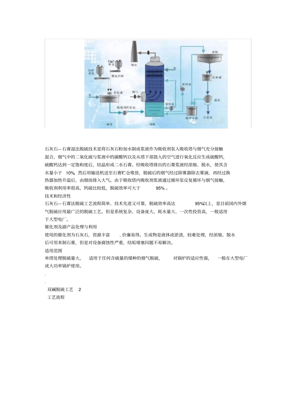 各种湿法脱硫工艺比较_第2页