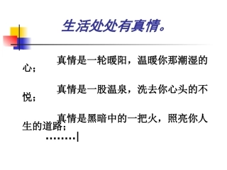 12、用心灵去倾听课件