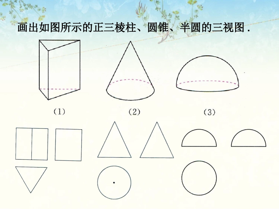 课外练习3-三视图-1_第1页