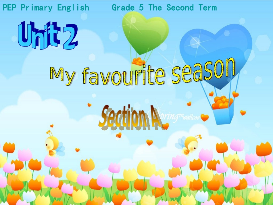 pep人教版小学五年级英语下册Unit-2-Part-A--PPT课件_第1页