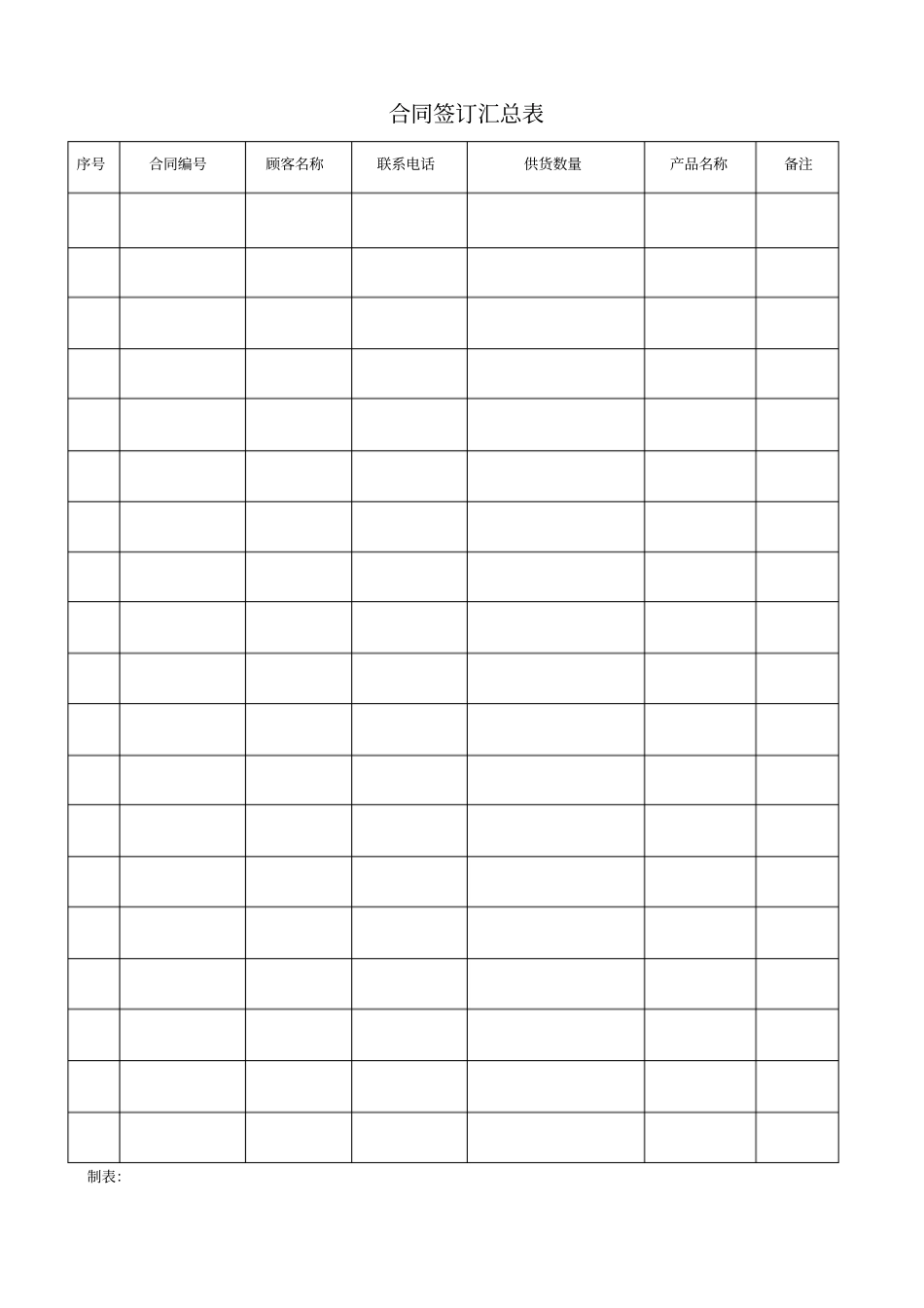 合同台账、评审_第1页