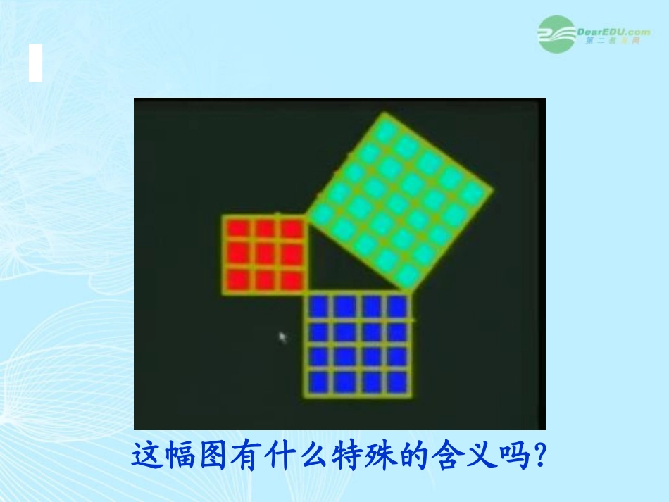 浙江省台州温岭市第三中学八年级数学-18.1勾股定理课件-人教新课标版_第3页