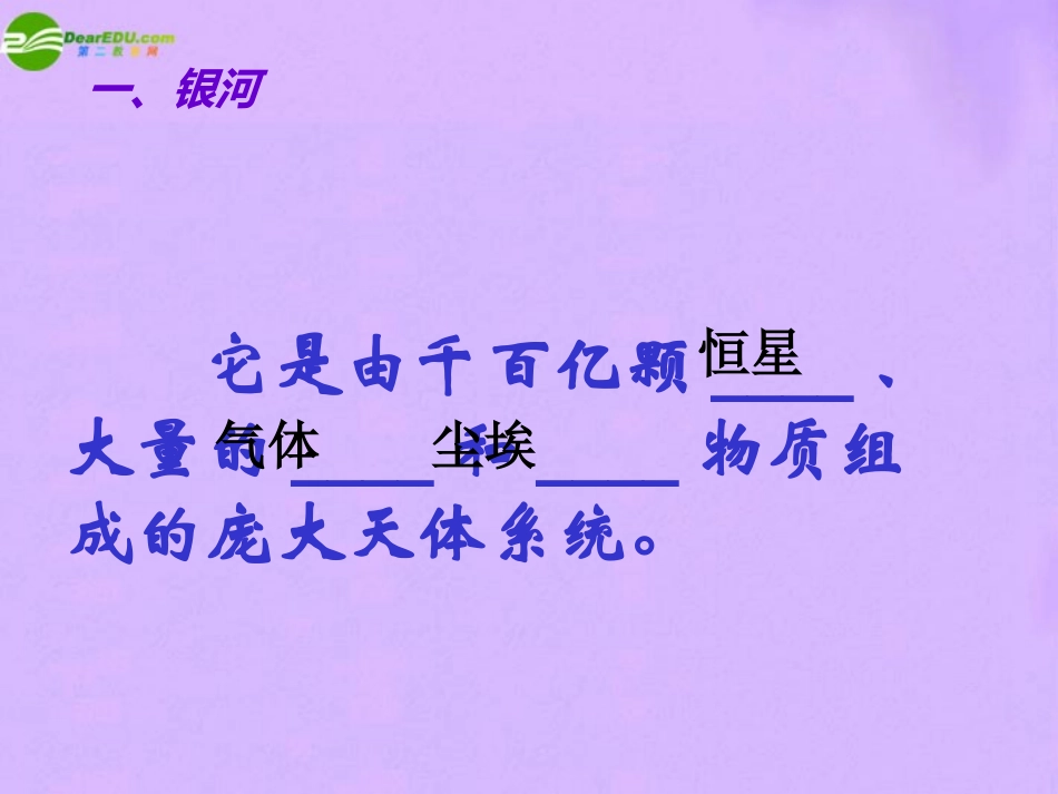 七年级科学上册-第二节-银河系课件-华东师大版_第3页