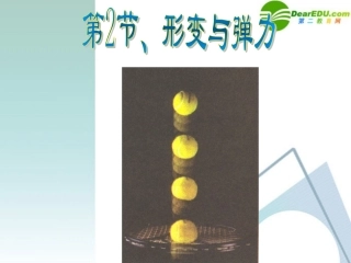 高中物理-3-2《形变与弹力》课件-鲁科版必修1