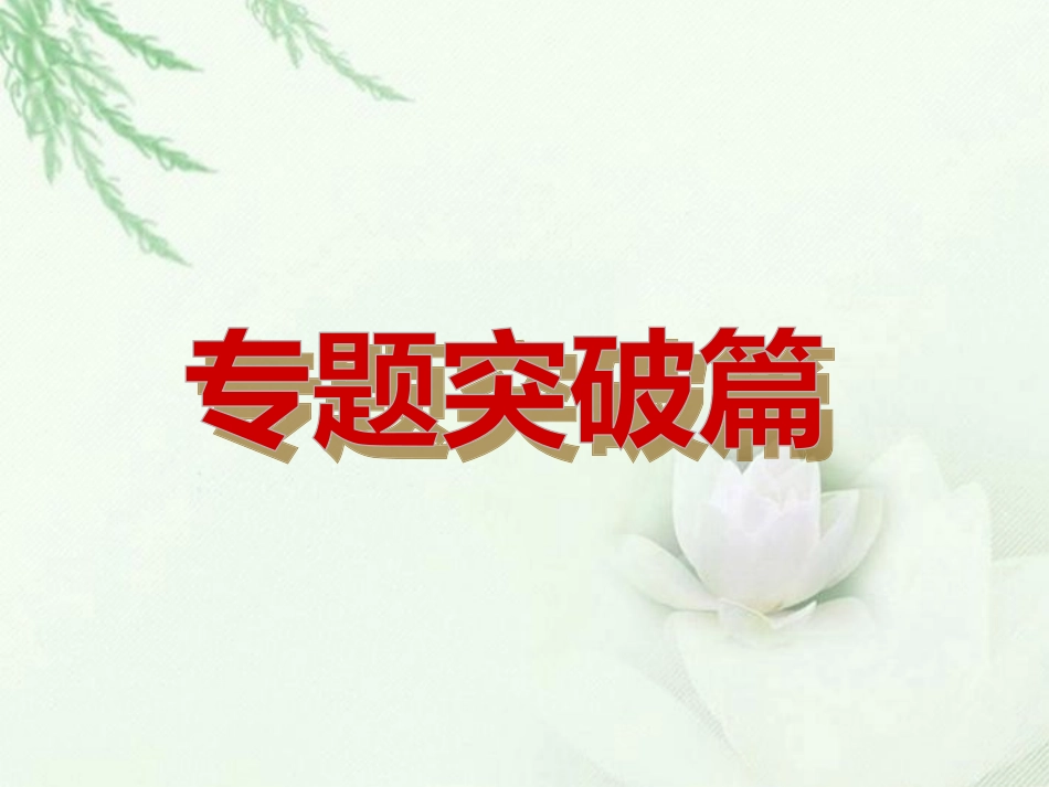 (河北专用)2013届中考历史复习方案-专题突破篇新课标课件-新人教版_第3页