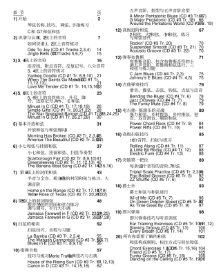 吉他入门学习