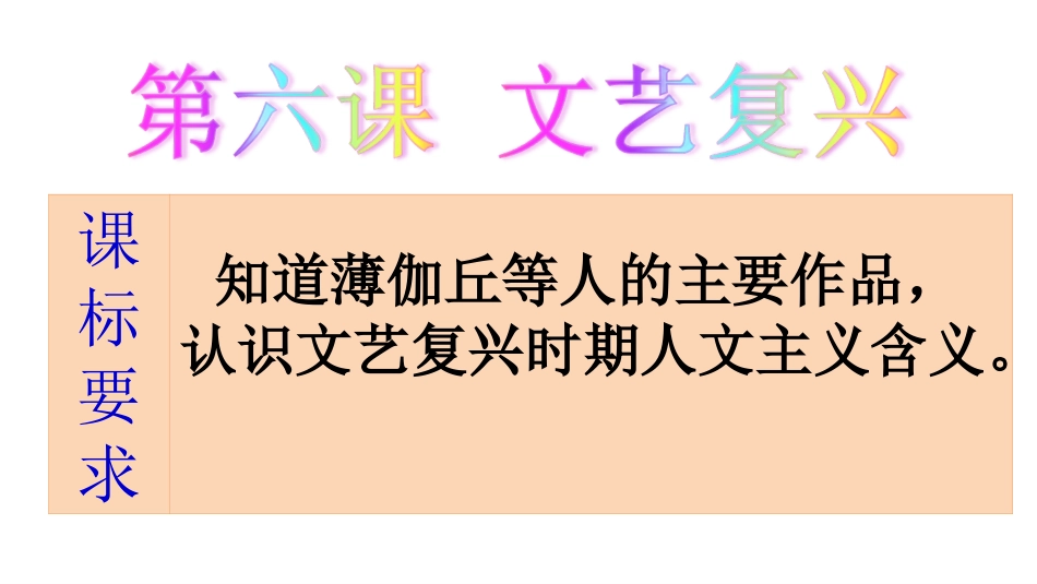 第17课14—16世纪西方人文主义的复兴_第3页