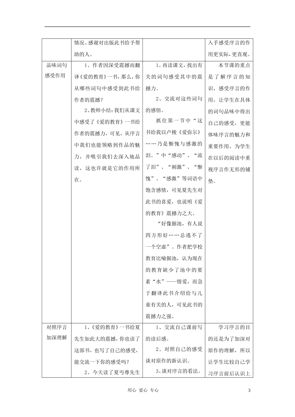 七年级语文下册-第30课《爱的教育》译者序言教案-沪教版_第3页