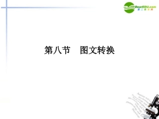 2011届高三语文总复习-第一部分语言文字运用-第八节-图文转换1.8配套课件-新人教版