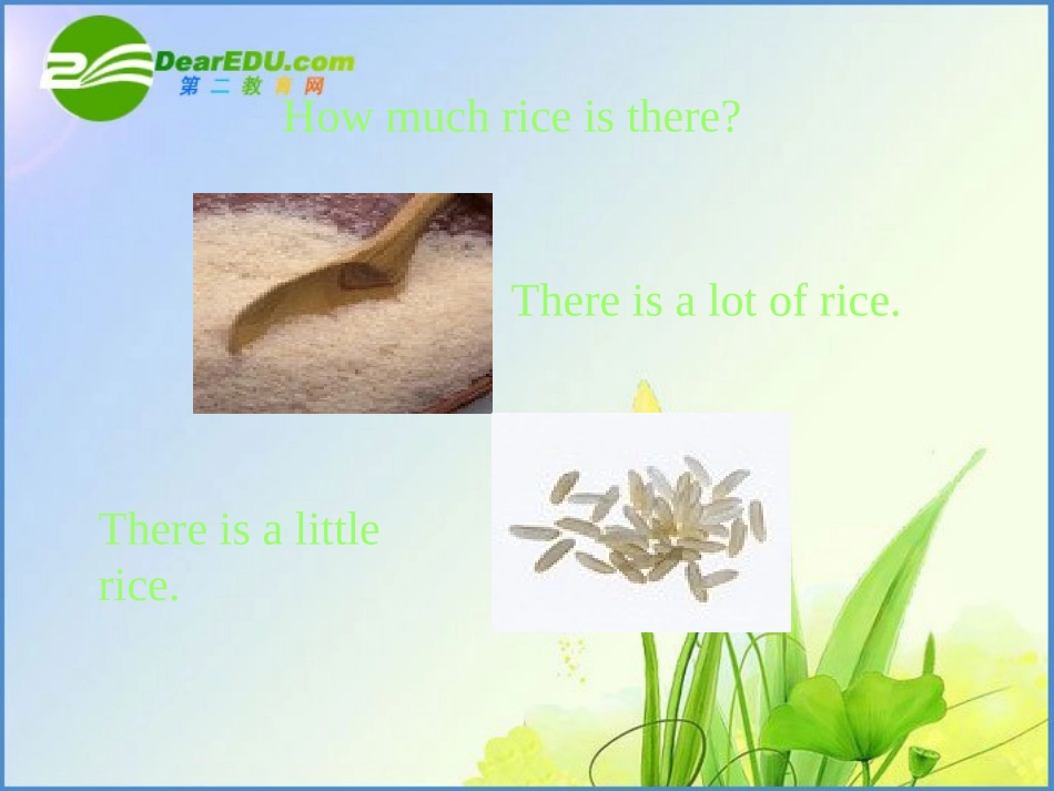 七年级英语上册-Unit-4-lesson-14-How-much-rice-is-there课件北师大版_第3页