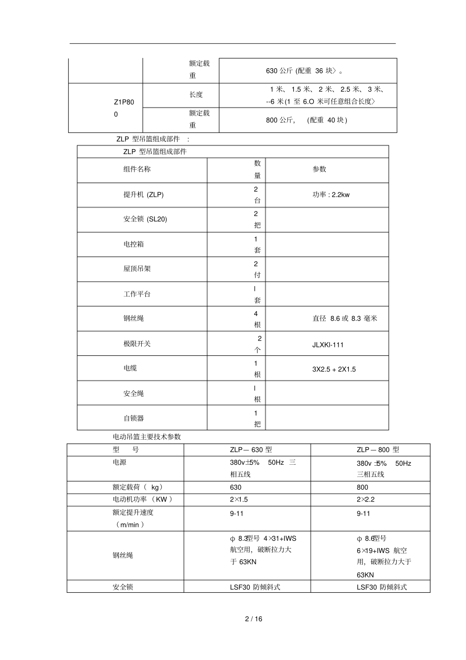 吊篮专项施工方案12_第3页