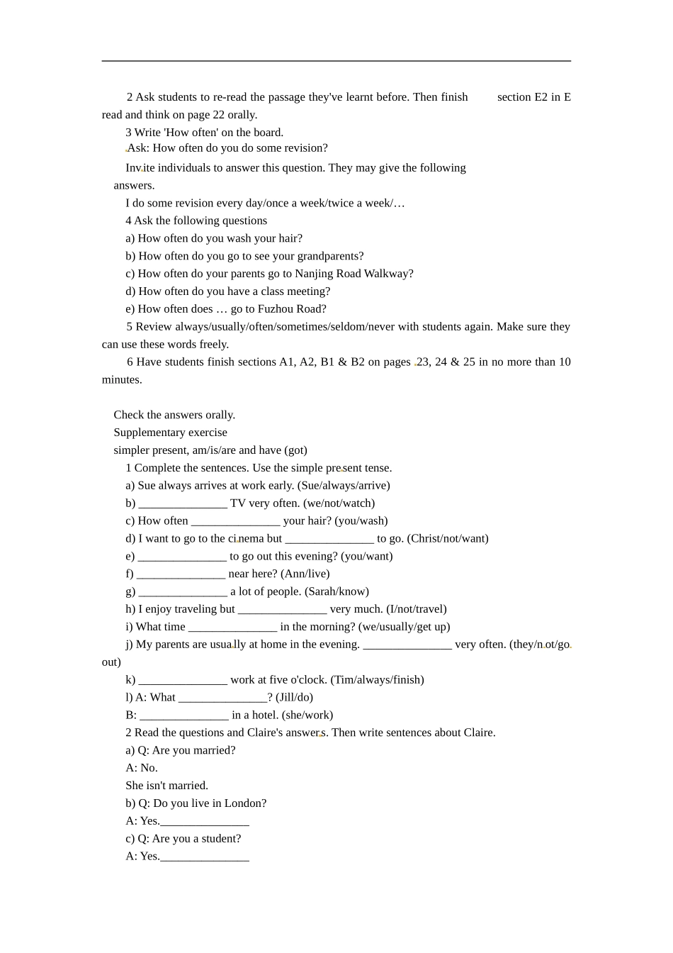 八年级英语：Chapter-2-A-day-in-the-life-of…whiz-kid-Wendy-Period-Five教案上海牛津版_第2页