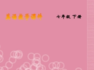 浙江省新昌县西郊中学七年级英语下册-Unit-10-I’d-like-some-noodles课件-人教新目标版
