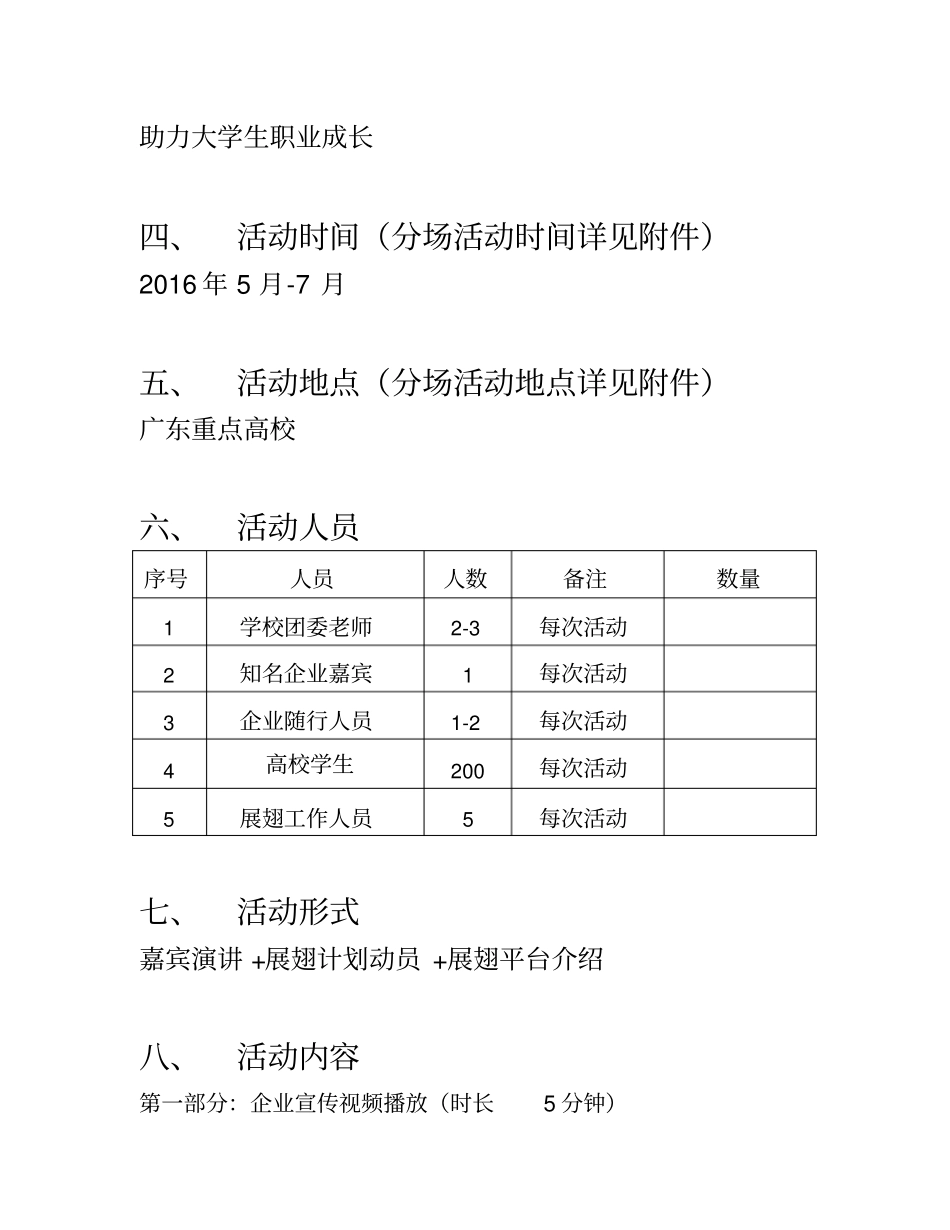 名家进校园方案项目策划书_第3页