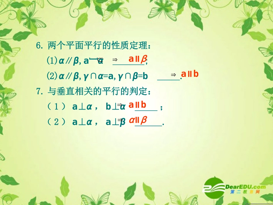 8.4---直线、平面平行的判定及性质_第3页