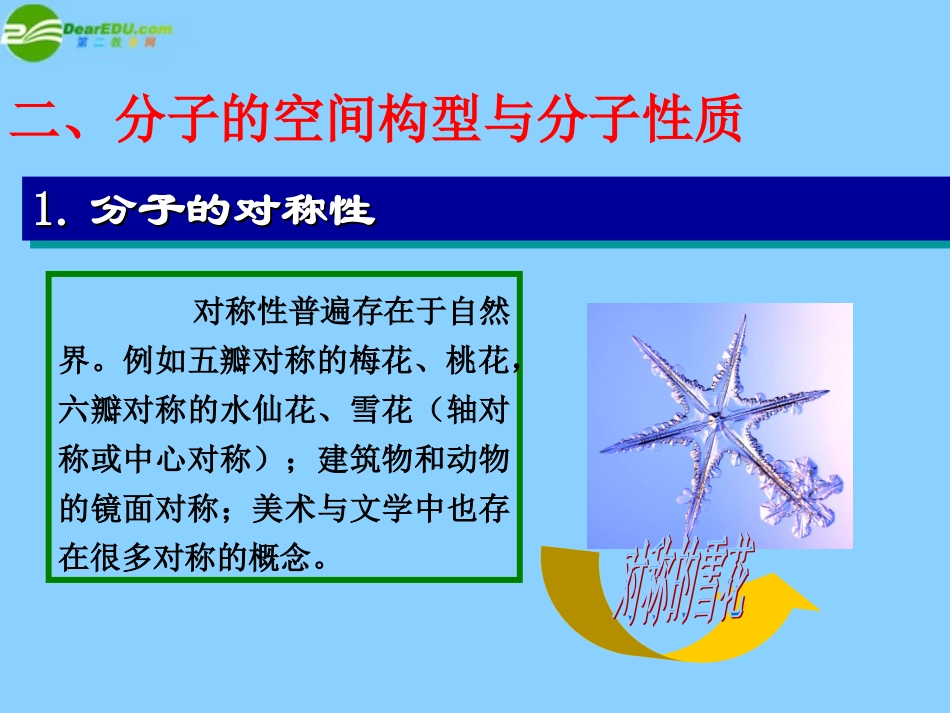 高中化学-第2小节《分子构型与分子性质》课件-鲁科版选修3_第2页