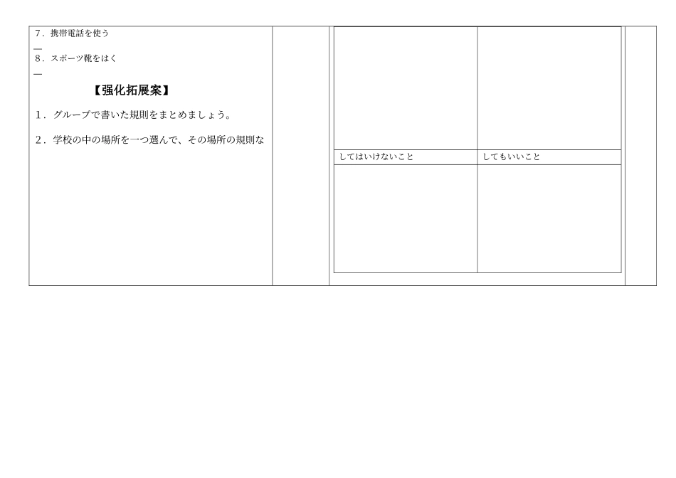 ステップ1：「学校生活を说明する」_第3页