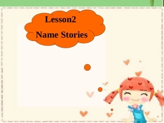 Lesson2NameStories