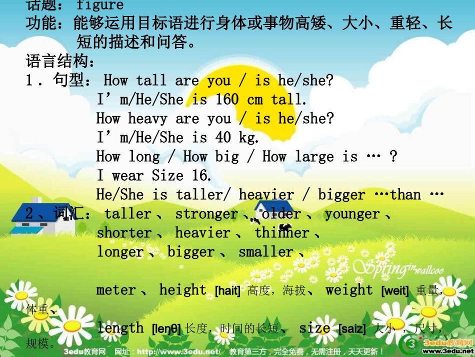 Unit-1-How-tall-are-you课件_第2页