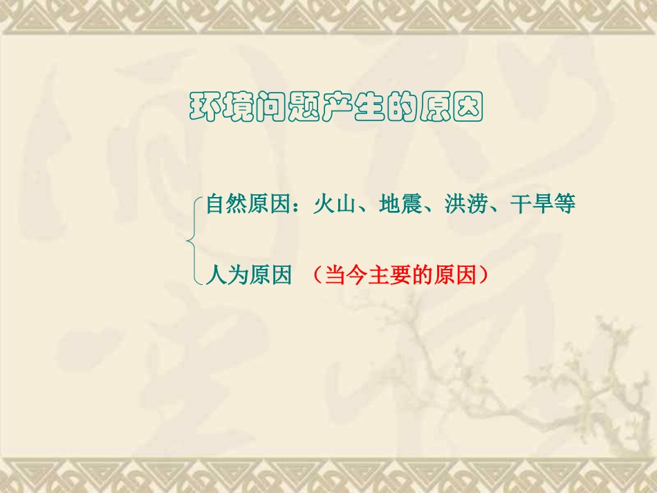 第一节生态环境问题及其产生的原因_第2页