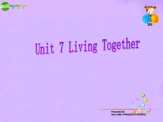 八年级英语下册-Unit-7-Living-Together复习课件-北师大版