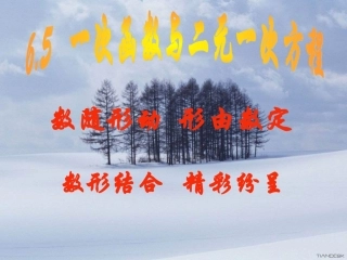 一次函数与二元一次方程