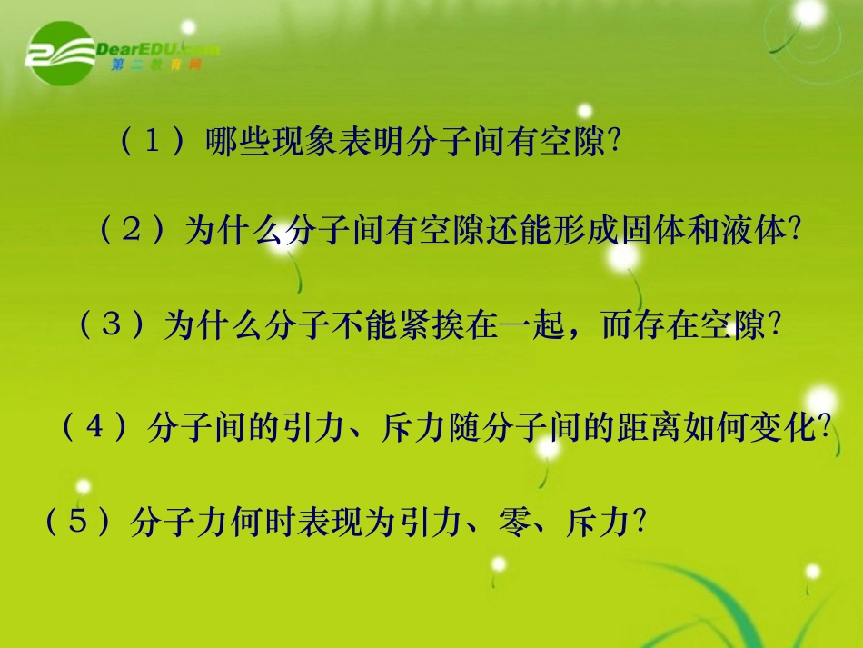 高中物理-7-3《分之间的相互作用力》课件_第3页