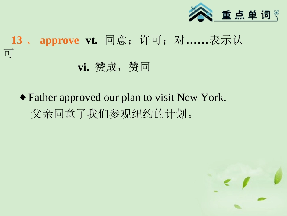 2013届高考英语一轮复习-Module1-Unit-1-School-life(2)课件-牛津译林版(湖南专用)_第2页