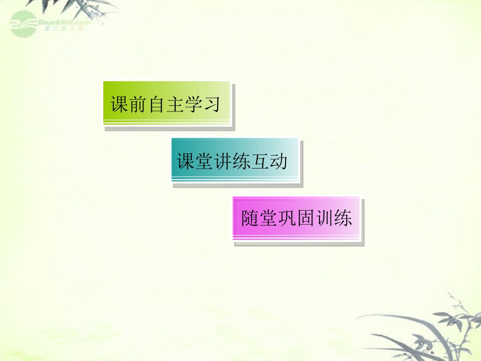 【红对勾】2013高考物理复习-实验2-探究弹力和弹簧伸长的关系课件_第2页