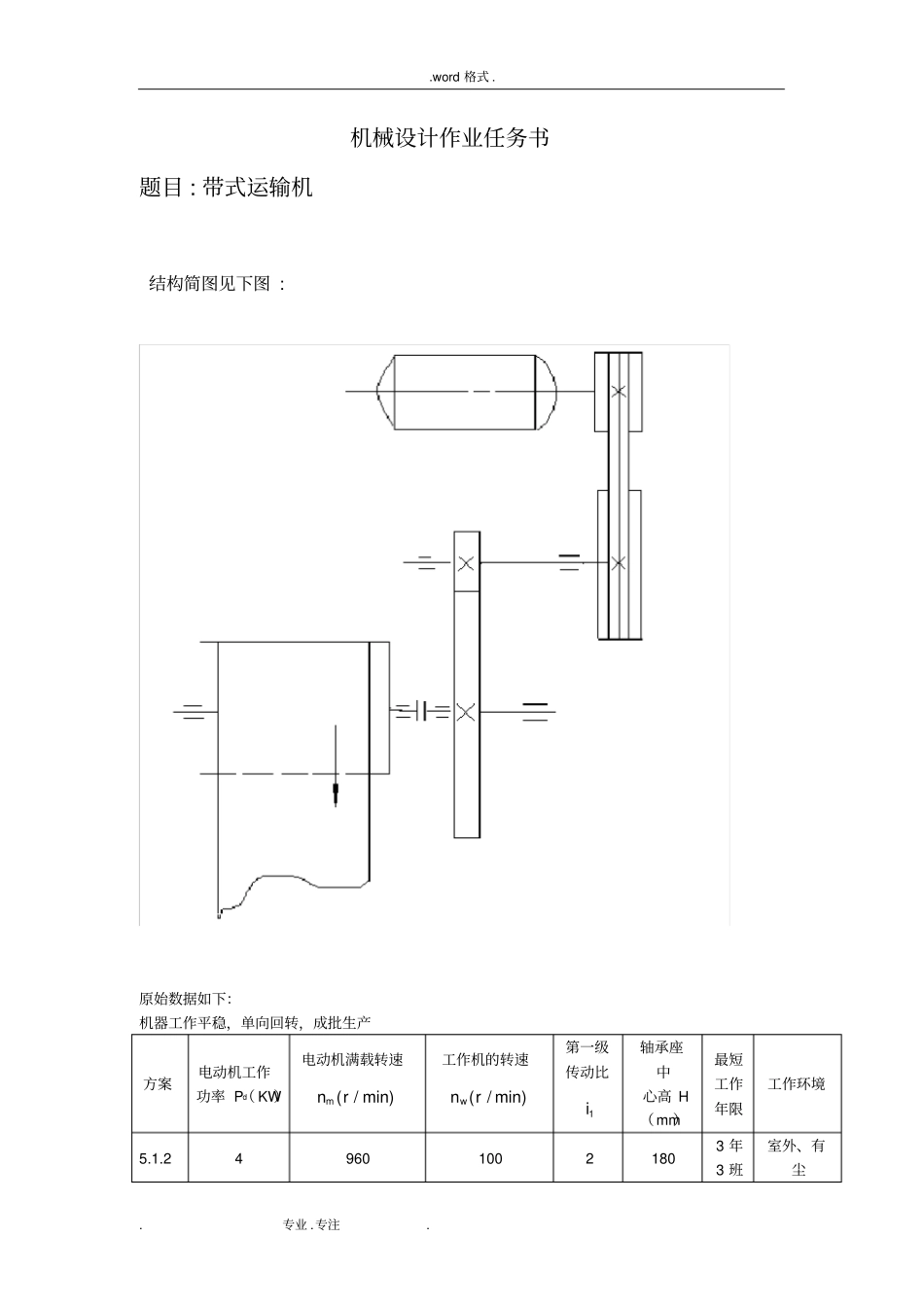 哈工大_机械设计_大作业_V带传动设计512_第3页