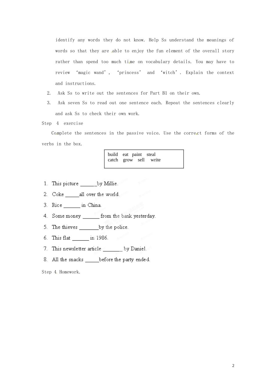 江苏省宜兴市屺亭中学八年级英语下册《Unit-3-Online-travel》Period-6-Grammar(2)教案-牛津版_第2页