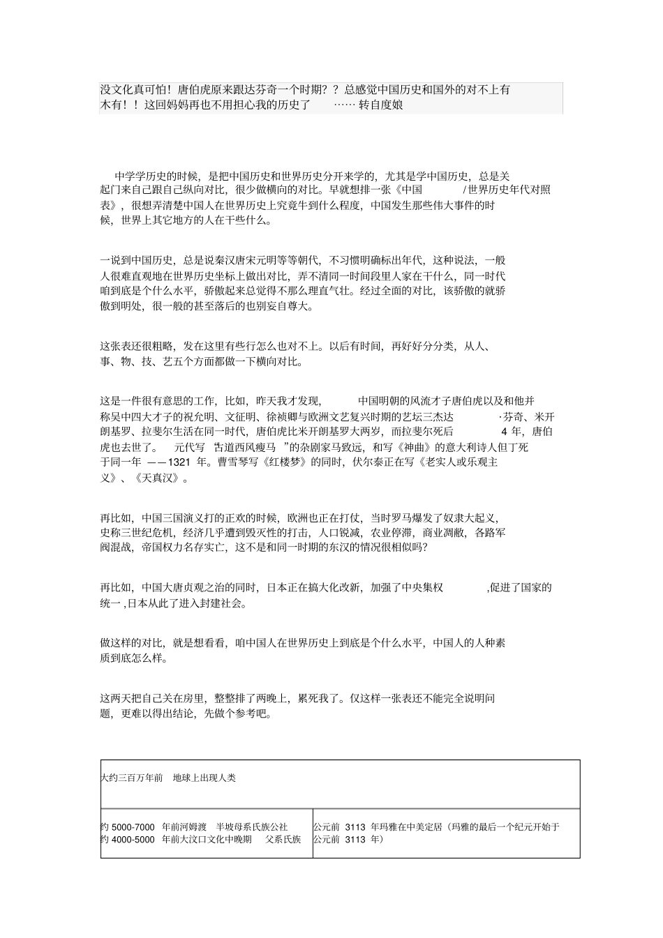 唐伯虎原来跟达芬奇一个时期_第1页
