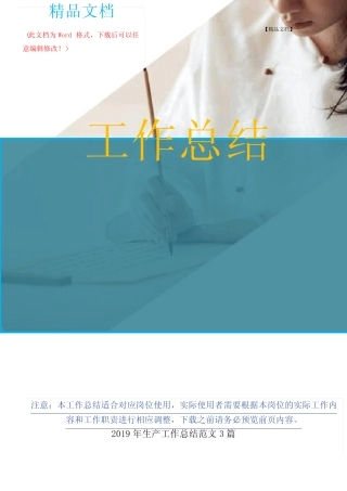 2019年政府机关工作总结范文3篇