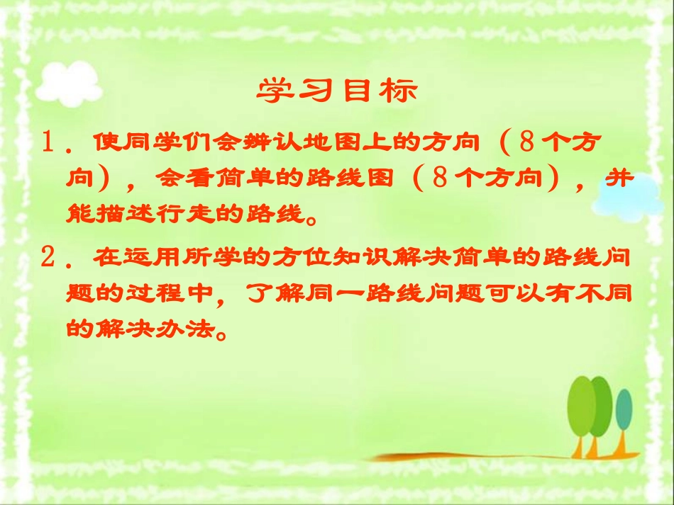 《东、南、西、北》课件_第2页