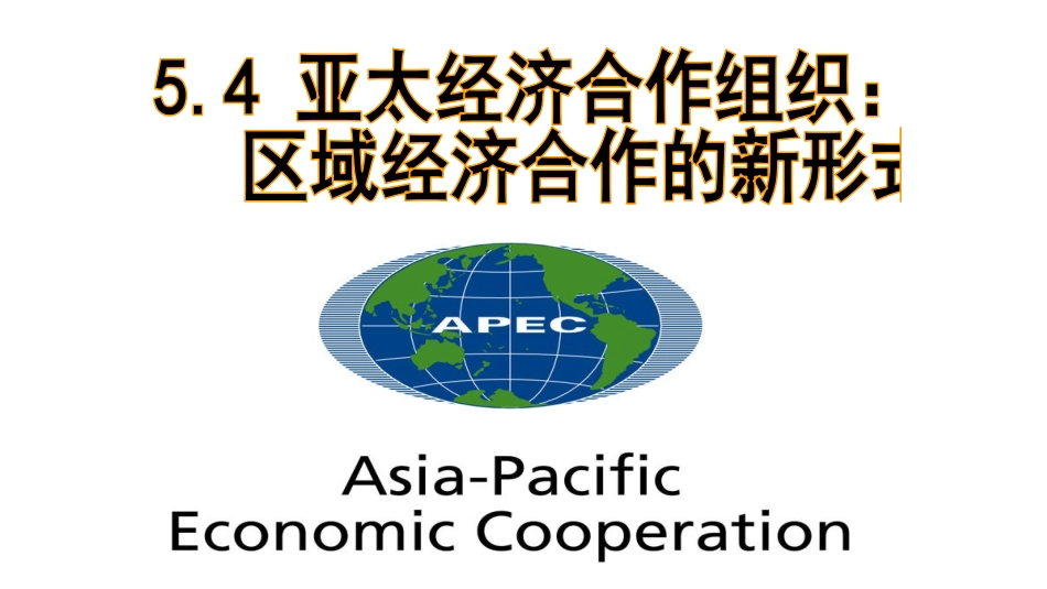 4-亚太经济合作组织：区域经济合作的新形势_第2页