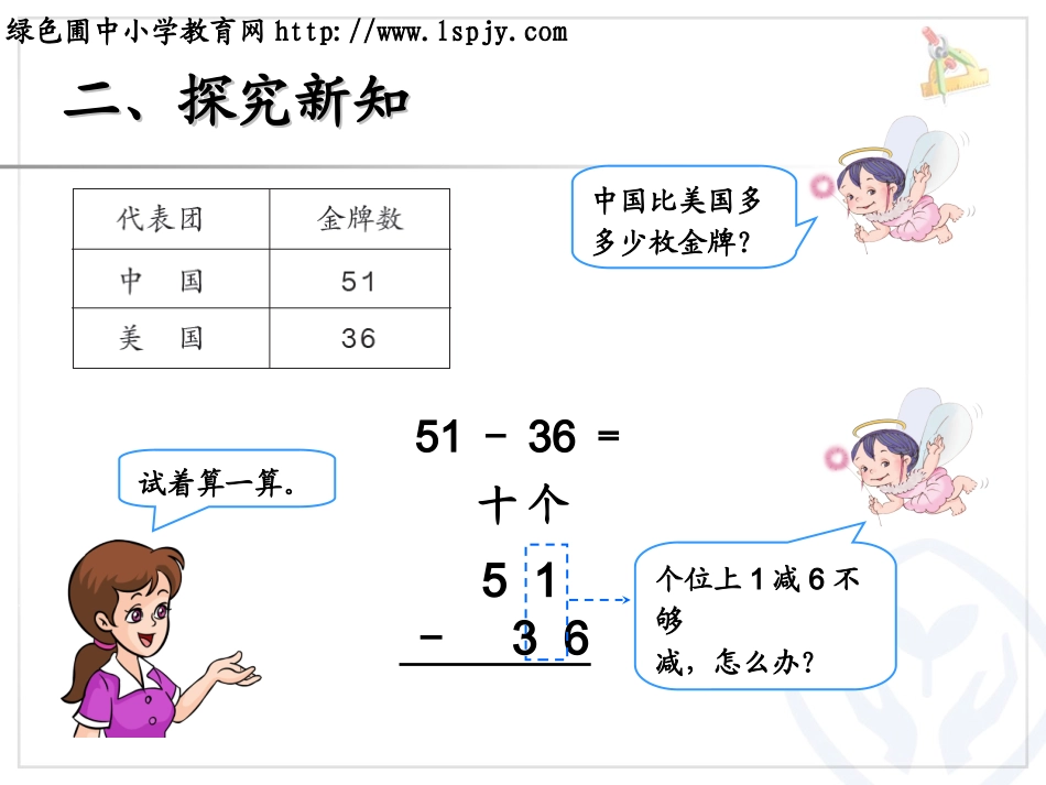 小学数学人教2011课标版二年级退位减法.8-退位减_第3页