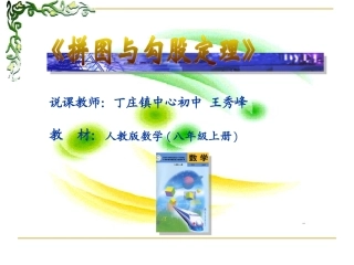 拼图与勾股定理(全国优质课课件)