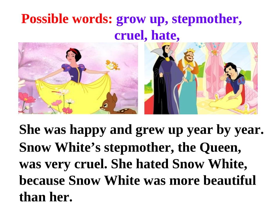 【外研版】2015七年级英语下册(新)同步精品Module8StorytimeUnit3参考课件_第3页