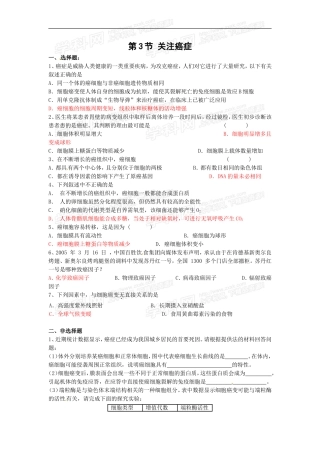 癌细胞的形成