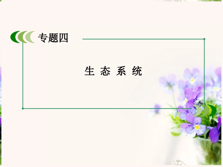 【走向高考】2014版高考生物一轮总复习-专题四-生态工程课件-新人教版选修3_第3页