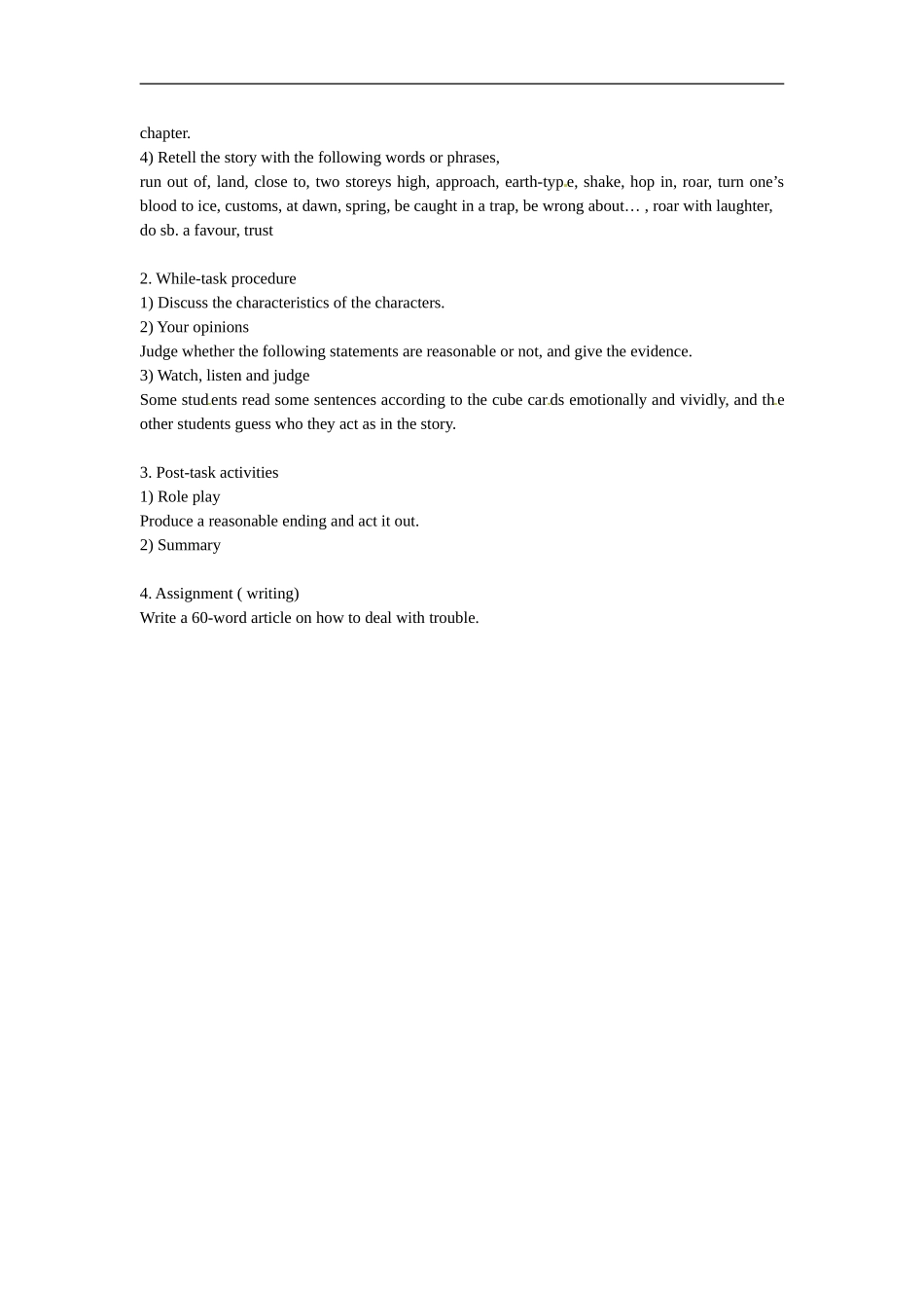 八年级英语：Chapter-6-Nobody-wins-I-Period-4教案上海牛津版_第2页