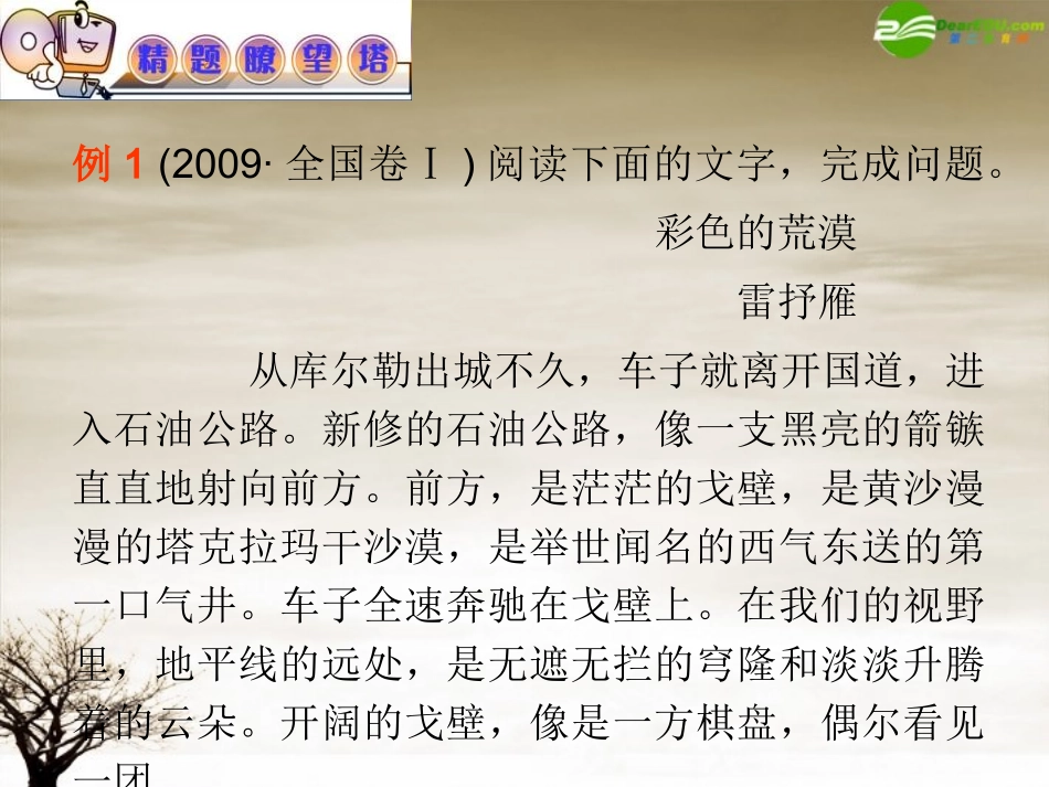 2012届高考语文-专题复习课件4-新人教版_第2页